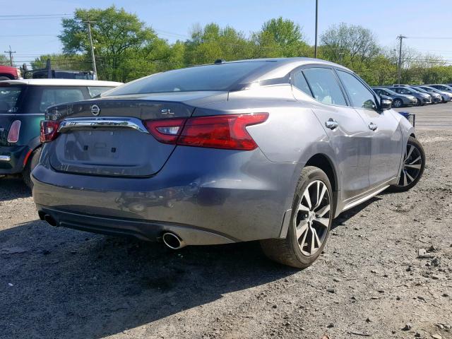 1N4AA6AP8HC396839 - 2017 NISSAN MAXIMA 3.5 GRAY photo 4