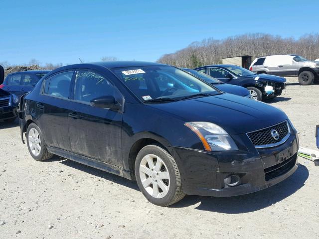 3N1AB6AP7CL720712 - 2012 NISSAN SENTRA 2.0 BLACK photo 1