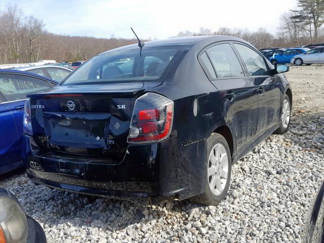 3N1AB6AP7CL720712 - 2012 NISSAN SENTRA 2.0 BLACK photo 4