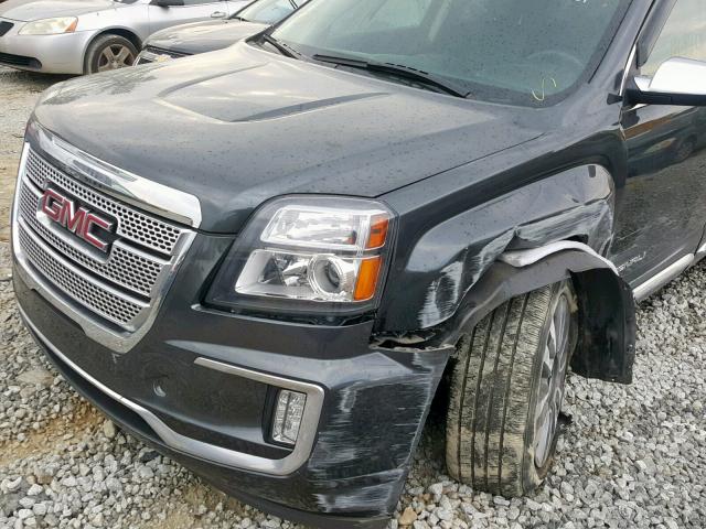 2GKFLRE32H6123623 - 2017 GMC TERRAIN DE GRAY photo 9