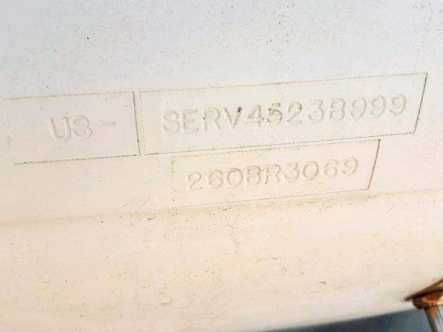 SERV4523B999 - 1999 SEAR BOAT WHITE photo 10