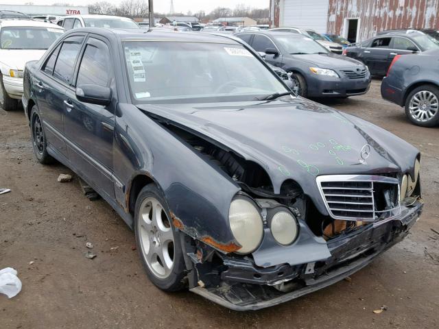 WDBJF65J32B399760 - 2002 MERCEDES-BENZ E 320 GRAY photo 1