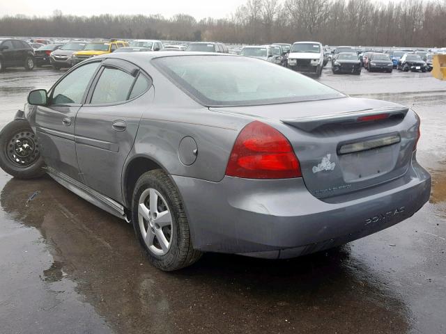 2G2WP552871134447 - 2007 PONTIAC GRAND PRIX GRAY photo 3