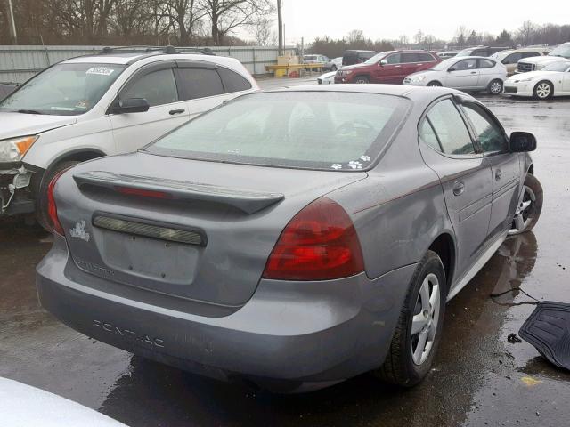 2G2WP552871134447 - 2007 PONTIAC GRAND PRIX GRAY photo 4