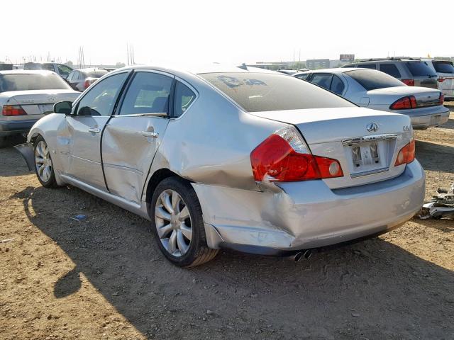 JNKAY01E57M306295 - 2007 INFINITI M35 BASE SILVER photo 3