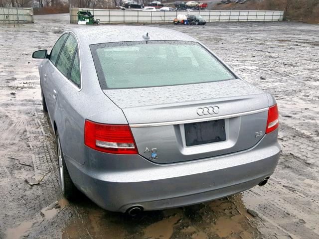 WAUDH74F88N030795 - 2008 AUDI A6 3.2 QUA GRAY photo 3