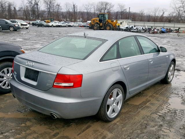 WAUDH74F88N030795 - 2008 AUDI A6 3.2 QUA GRAY photo 4