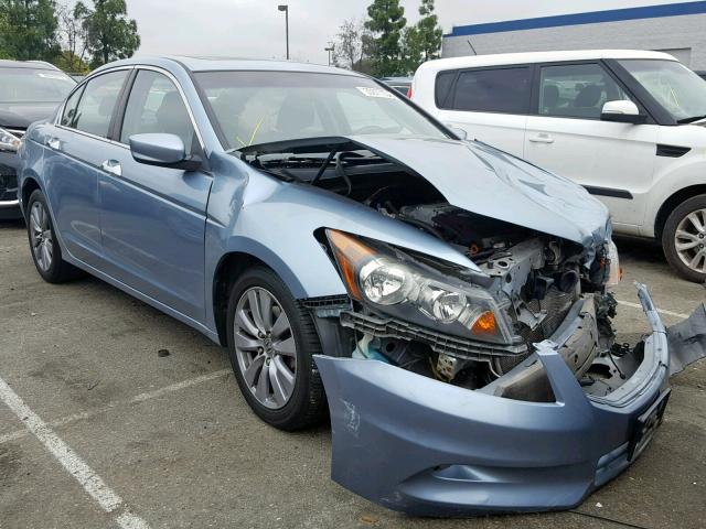 1HGCP3F83CA014630 - 2012 HONDA ACCORD EXL BLUE photo 1