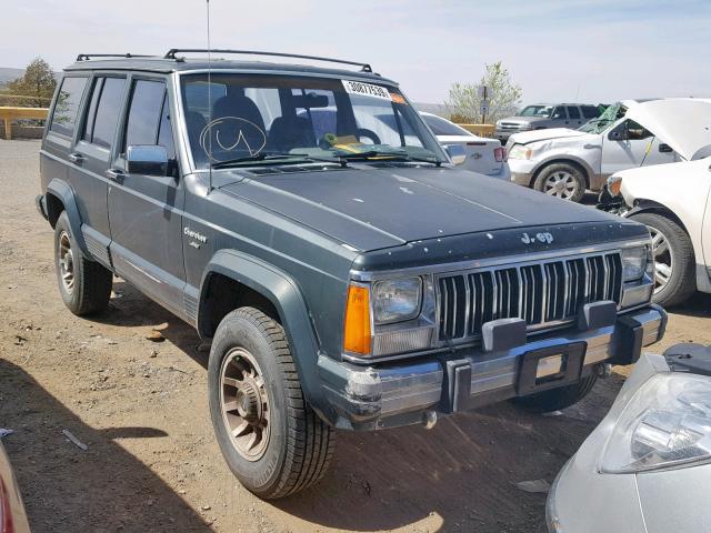 1J4FJ58L3KL526654 - 1989 JEEP CHEROKEE L GREEN photo 1