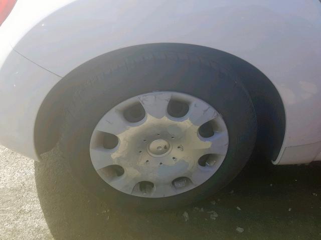 3VWPW3AG9AM000374 - 2010 VOLKSWAGEN NEW BEETLE თეთრი ფოტო 9