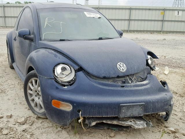 3VWCK31C85M409186 - 2005 VOLKSWAGEN NEW BEETLE Mavi foto 1