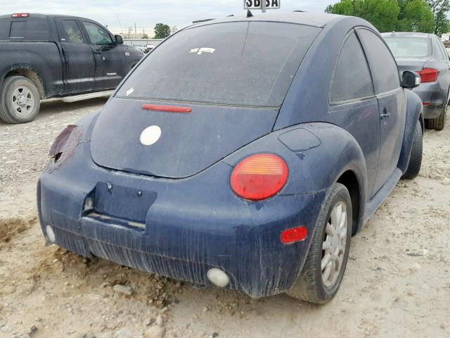 3VWCK31C85M409186 - 2005 VOLKSWAGEN NEW BEETLE Mavi foto 4