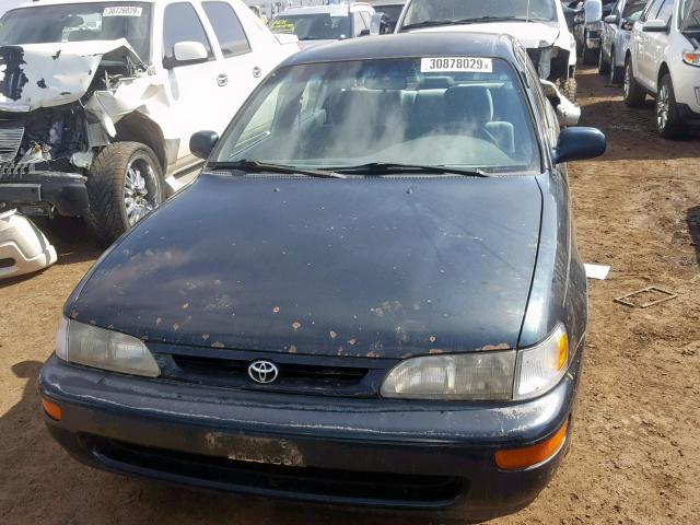 1NXBB02E4TZ423832 - 1996 TOYOTA COROLLA DX GREEN photo 9