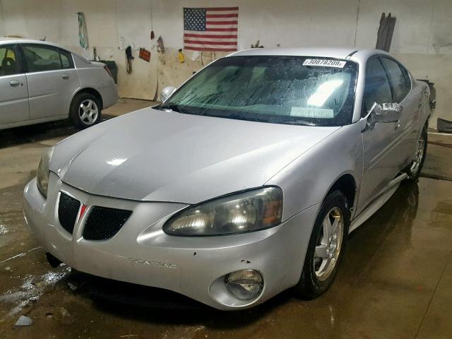 2G2WS522X41174740 - 2004 PONTIAC GRAND PRIX 银色 照片 2
