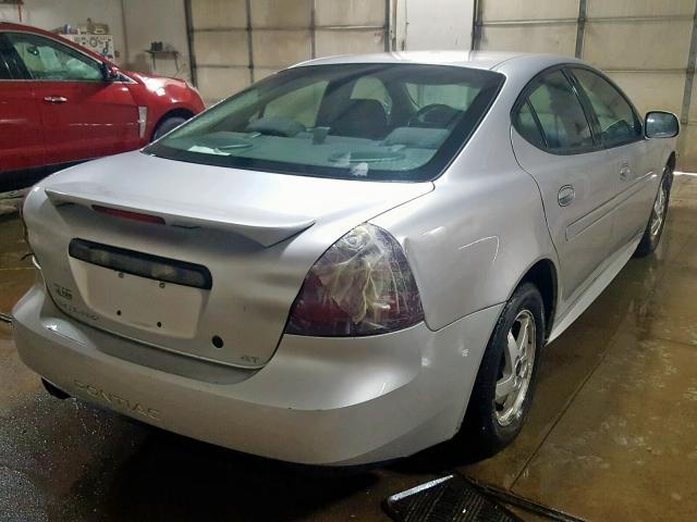 2G2WS522X41174740 - 2004 PONTIAC GRAND PRIX 银色 照片 4