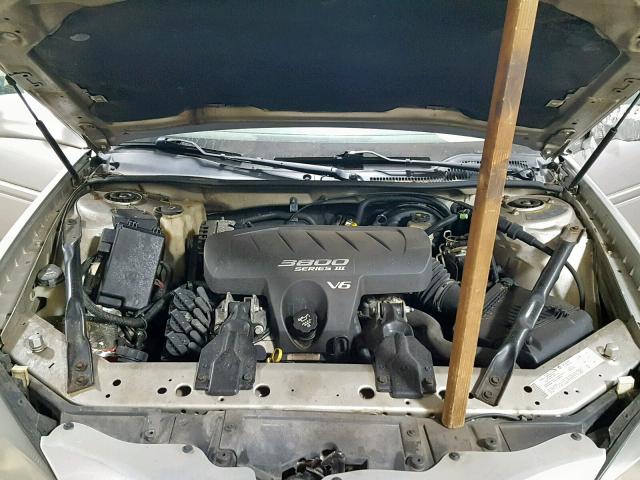2G2WS522X41174740 - 2004 PONTIAC GRAND PRIX 银色 照片 7