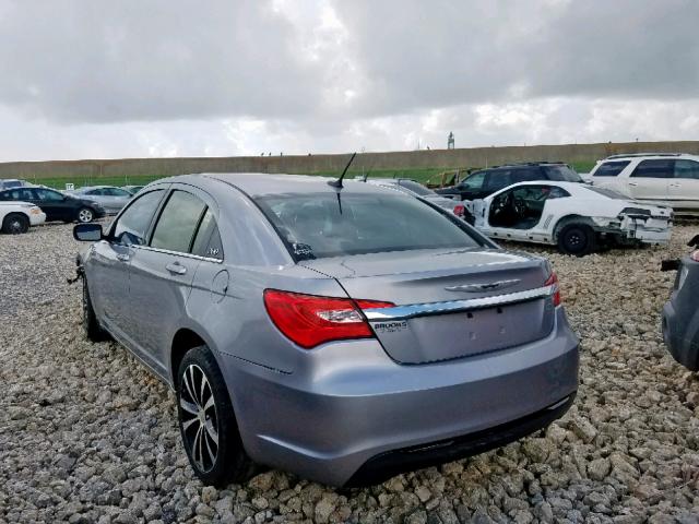 1C3CCBBB3DN600880 - 2013 CHRYSLER 200 TOURIN GRAY photo 3