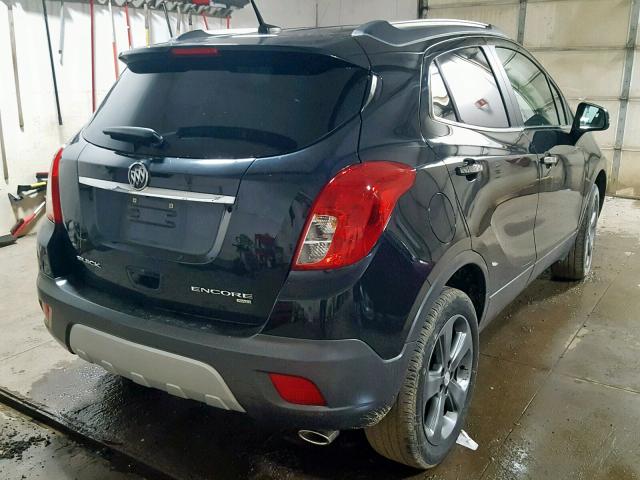 KL4CJESB9EB686115 - 2014 BUICK ENCORE BLACK photo 4