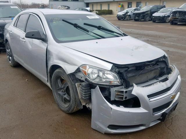 1G1ZB5E11BF377073 - 2011 CHEVROLET MALIBU LS ვერცხლისფერი ფოტო 1