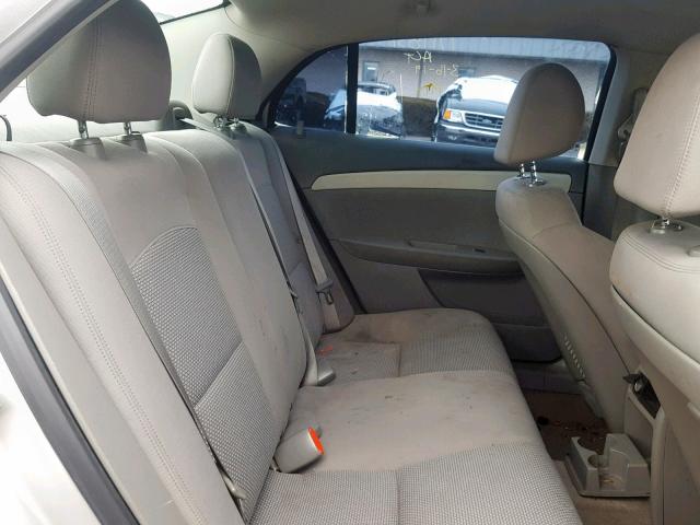 1G1ZB5E11BF377073 - 2011 CHEVROLET MALIBU LS ვერცხლისფერი ფოტო 6