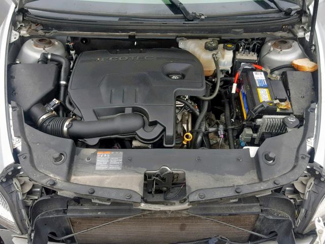 1G1ZB5E11BF377073 - 2011 CHEVROLET MALIBU LS ვერცხლისფერი ფოტო 7