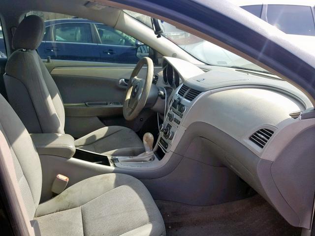 1G1ZG57B78F168176 - 2008 CHEVROLET MALIBU LS BLACK photo 5