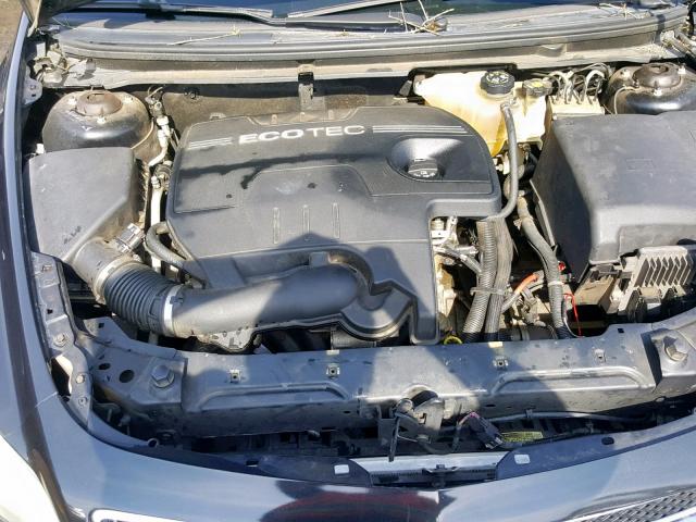 1G1ZG57B78F168176 - 2008 CHEVROLET MALIBU LS BLACK photo 7