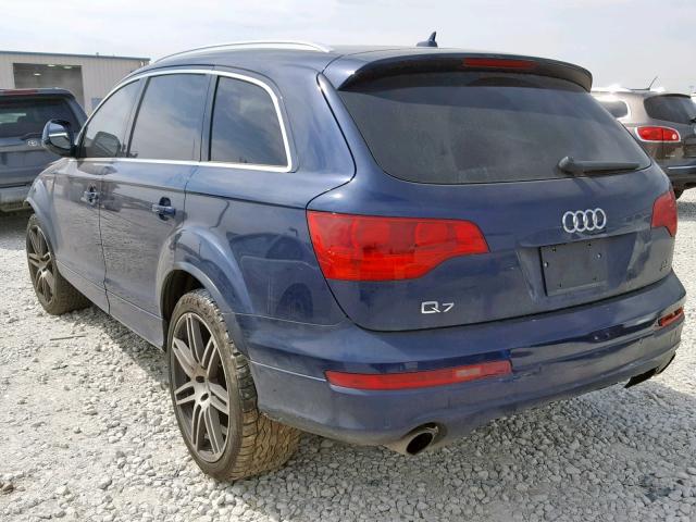 WA1CV74L59D016870 - 2009 AUDI Q7 4.2 QUA BLUE photo 3