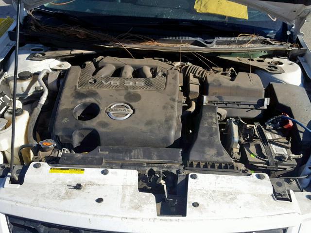 1N4BL24E29C136343 - 2009 NISSAN ALTIMA 3.5 WHITE photo 7