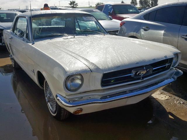 5F07T378748 - 1965 FORD MUST WHITE photo 1