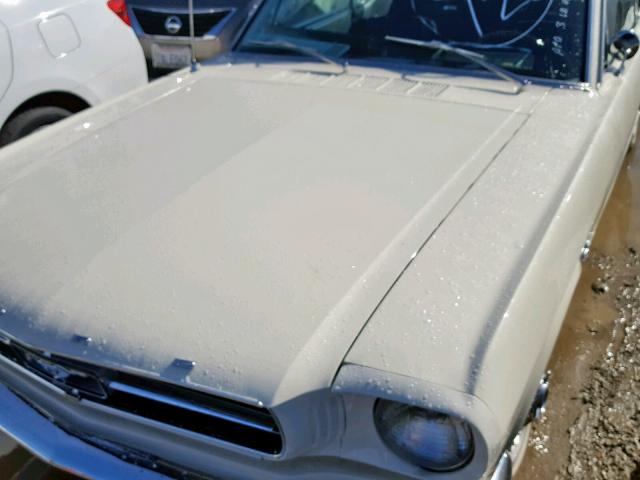 5F07T378748 - 1965 FORD MUST WHITE photo 9