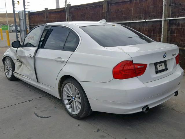 WBAPL5G57BNN23474 - 2011 BMW 335 XI WHITE photo 3