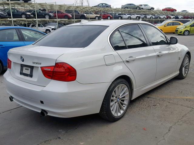 WBAPL5G57BNN23474 - 2011 BMW 335 XI WHITE photo 4