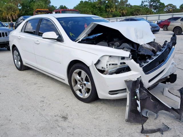 1G1ZC5EB0AF271346 - 2010 CHEVROLET MALIBU 1LT თეთრი ფოტო 1