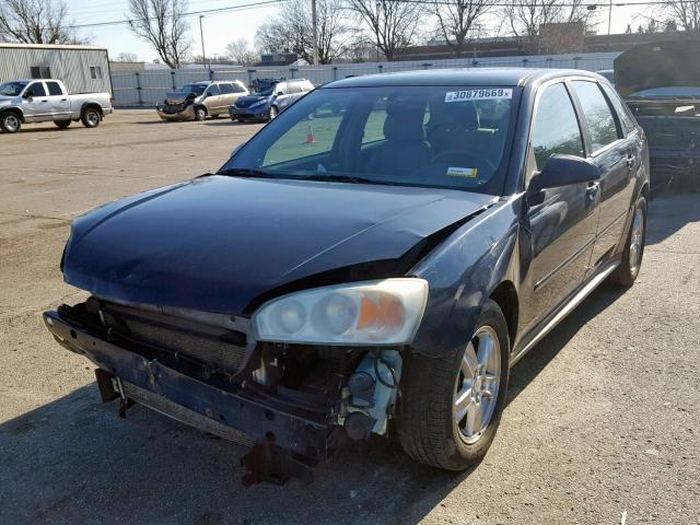 1G1ZT628X5F323666 - 2005 CHEVROLET MALIBU MAX BLUE photo 2