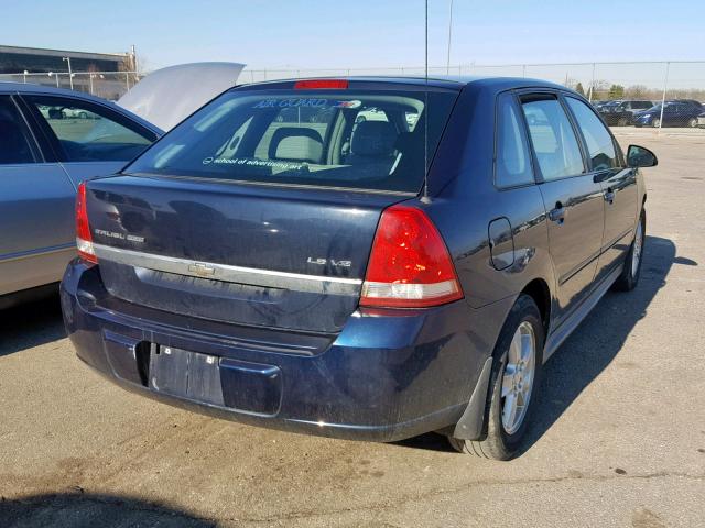 1G1ZT628X5F323666 - 2005 CHEVROLET MALIBU MAX BLUE photo 4