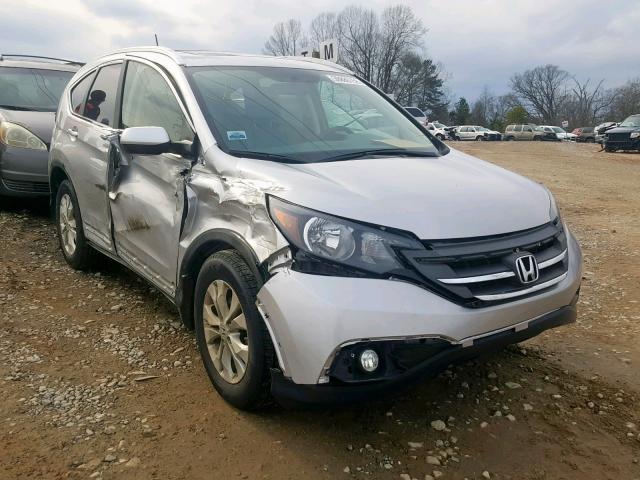 2HKRM3H79CH511633 - 2012 HONDA CR-V EXL SILVER photo 1