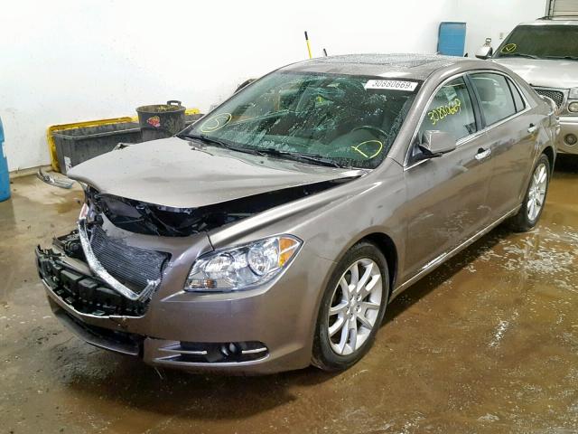 1G1ZG5E78CF267600 - 2012 CHEVROLET MALIBU LTZ GRAY photo 2