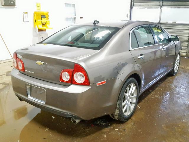 1G1ZG5E78CF267600 - 2012 CHEVROLET MALIBU LTZ GRAY photo 4