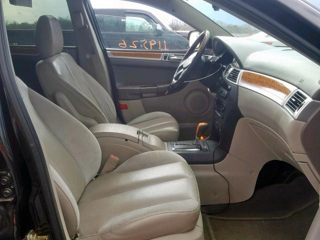 2A8GM78456R885824 - 2006 CHRYSLER PACIFICA L BLACK photo 5