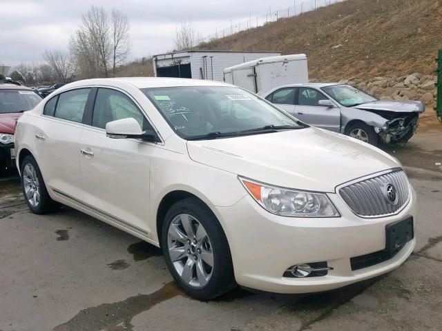 1G4GH5E39CF347296 - 2012 BUICK LACROSSE P WHITE photo 1