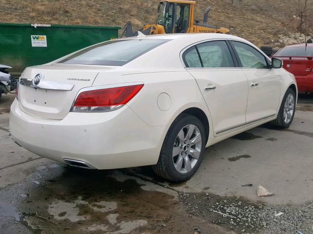 1G4GH5E39CF347296 - 2012 BUICK LACROSSE P WHITE photo 4