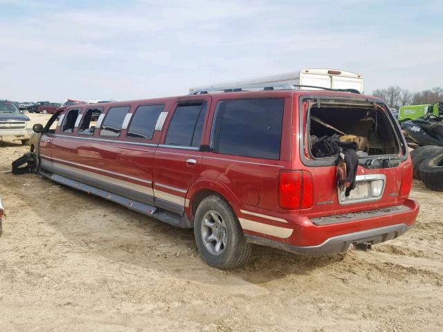 5LMPU28LXWLJ41848 - 1998 LINCOLN NAVIGATOR Rouge photo 3