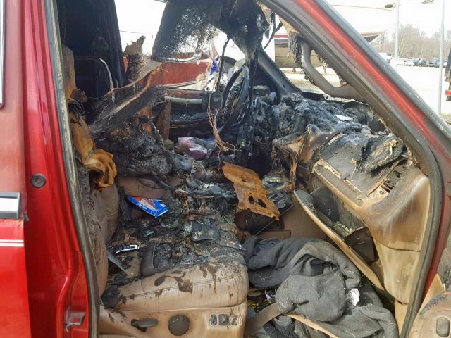 5LMPU28LXWLJ41848 - 1998 LINCOLN NAVIGATOR Rouge photo 5