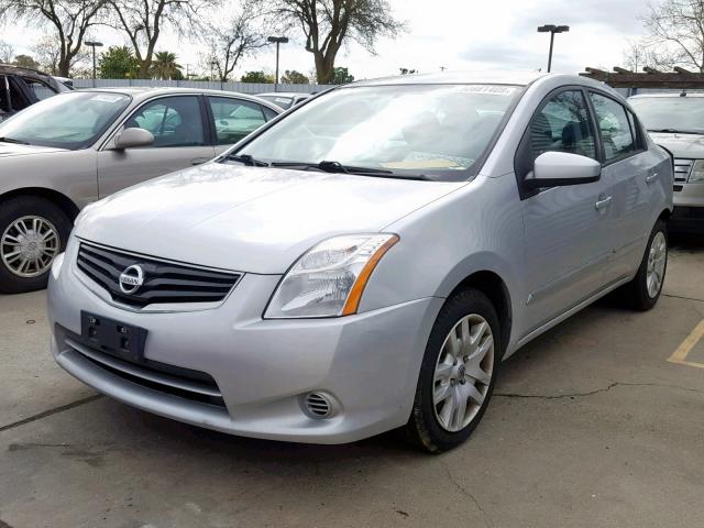 3N1AB6AP7BL721311 - 2011 NISSAN SENTRA 2.0 SILVER photo 2