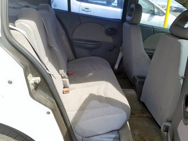 1G8AF52F54Z130899 - 2004 SATURN ION LEVEL WHITE photo 6
