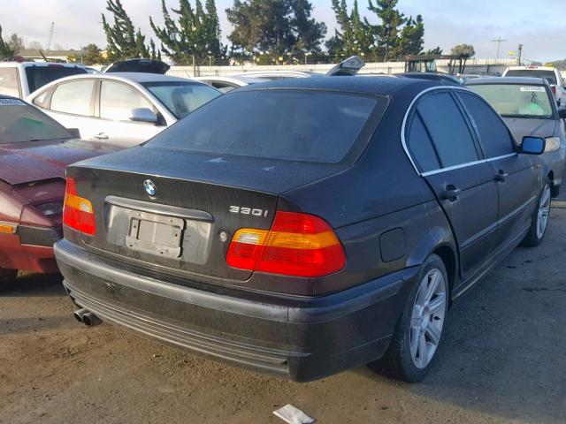 WBAEV53493KM26617 - 2003 BMW 330 I BLACK photo 4