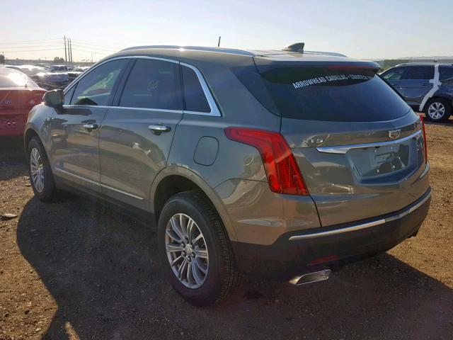 1GYKNCRS2KZ182969 - 2019 CADILLAC XT5 LUXURY GRAY photo 3