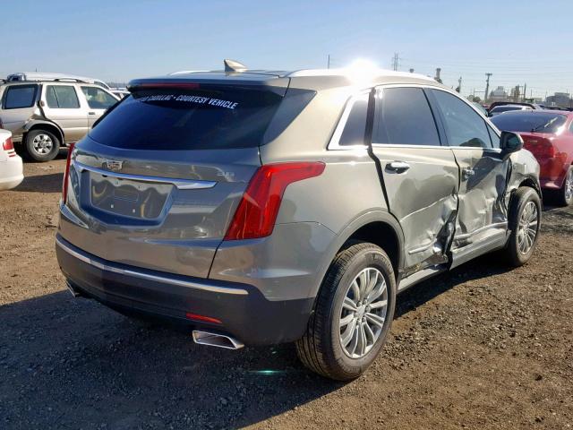 1GYKNCRS2KZ182969 - 2019 CADILLAC XT5 LUXURY GRAY photo 4