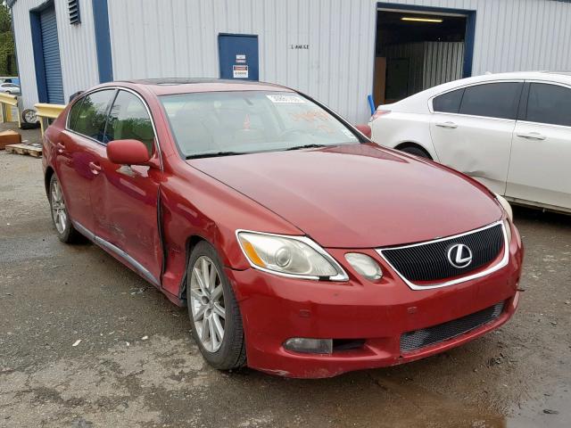 JTHBH96S165044937 - 2006 LEXUS GS GENERAT RED photo 1